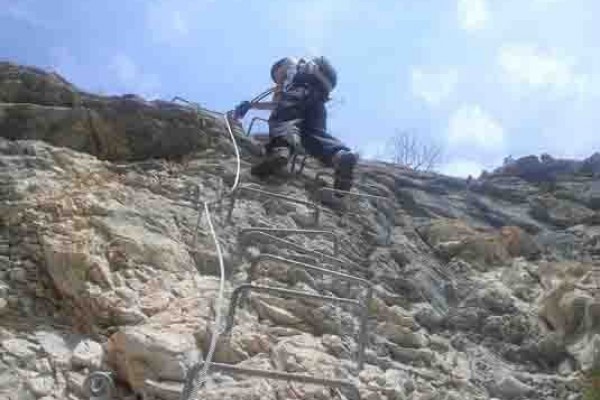 Ferrata Crocetta Soprana 1320m