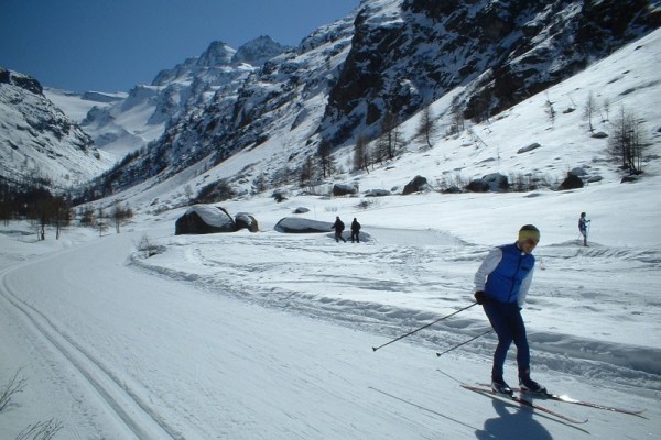 Sci di fondo su pista