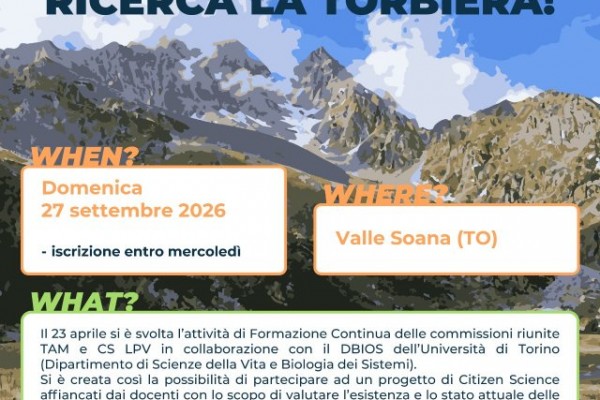 RICERCA LA TORBIERA