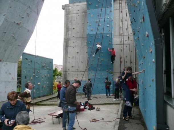 Muro di arrampicata 