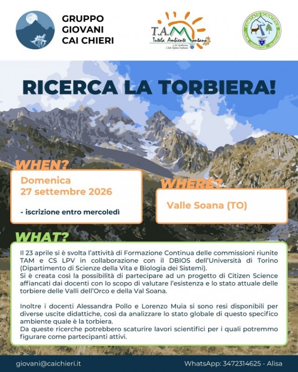 RICERCA LA TORBIERA